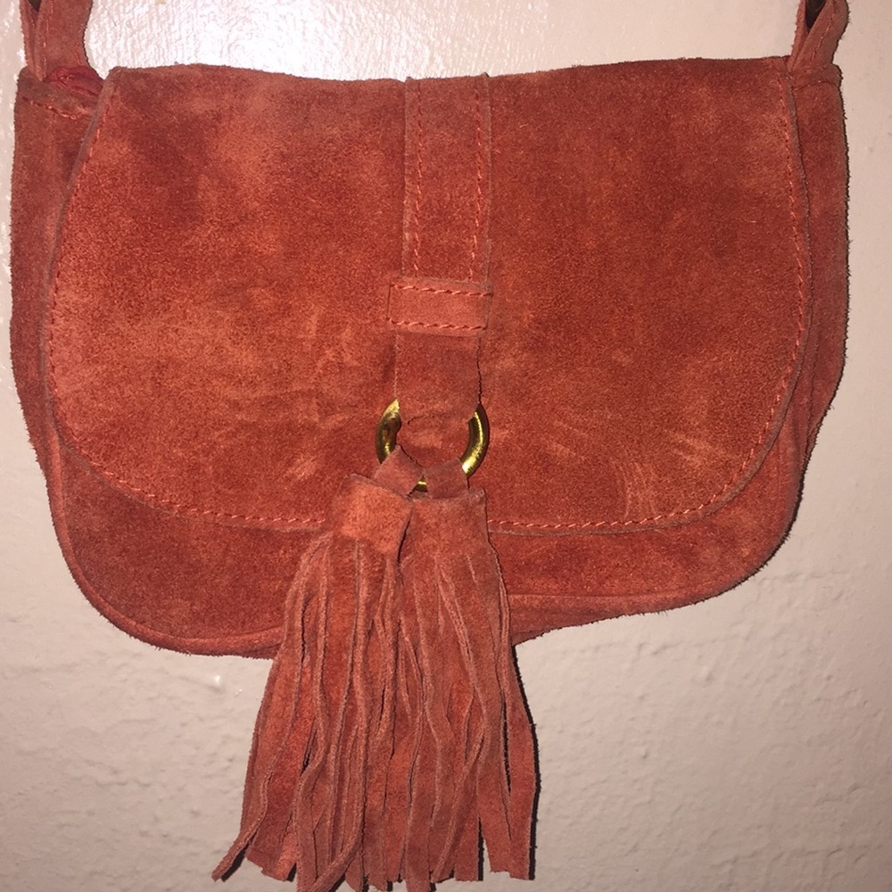 Boho style crossbody satchel